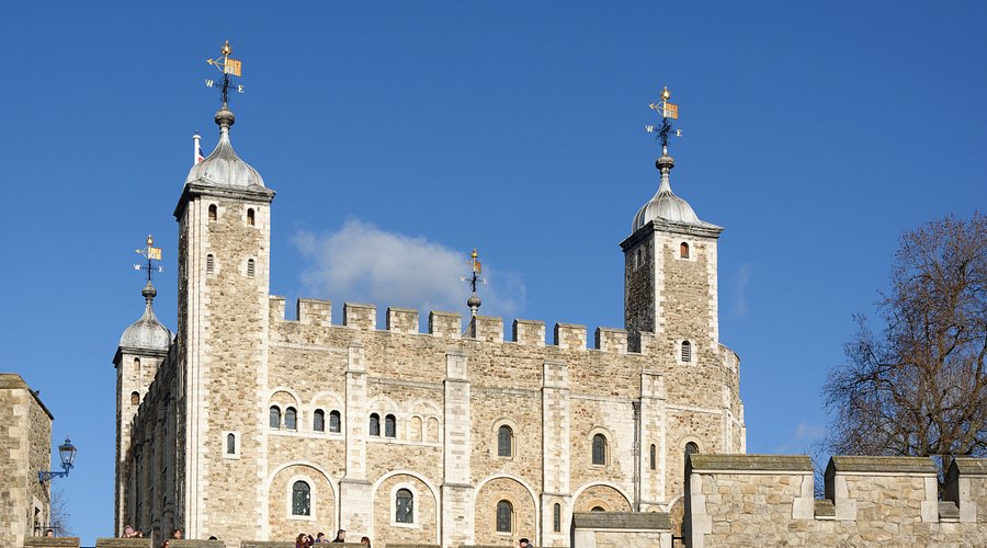 The White Tower at the Tower of London