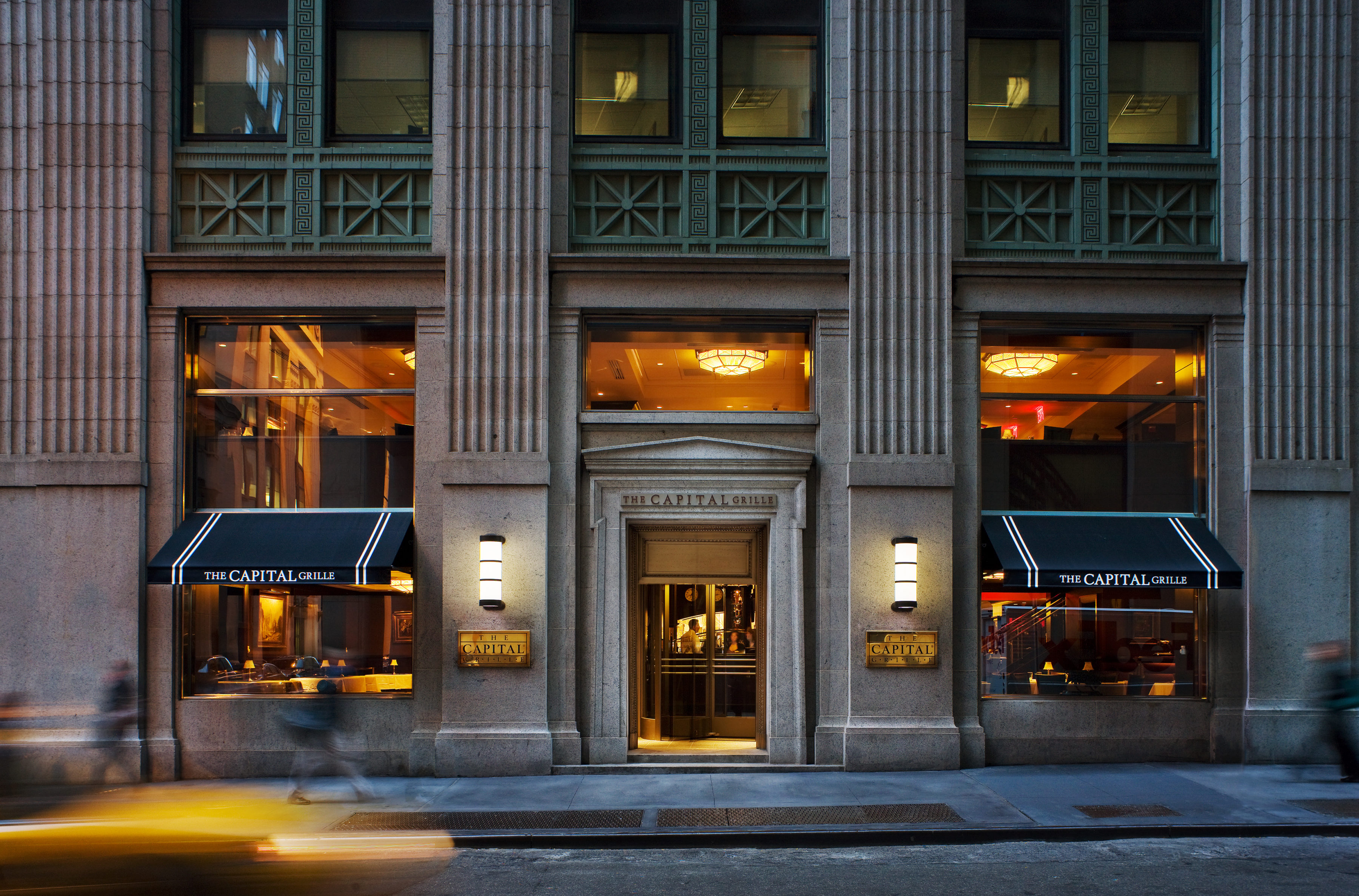 The Capital Grille entrance in Manhattan