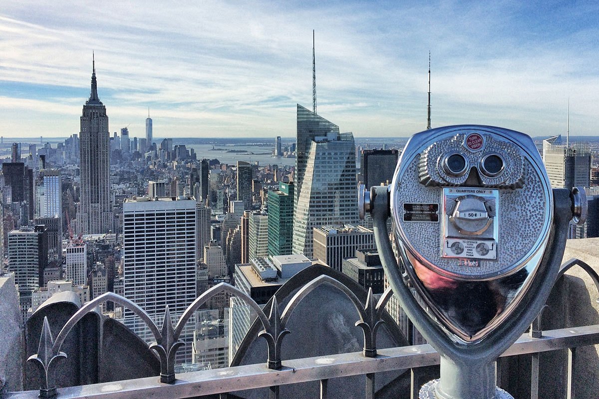 Top of the Rock observation deck
