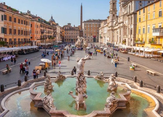Fountain in Piazza Navona